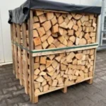 Ofengetrocknetes Buchenholz in Einwegkiste – 33 cm (1 RM / ca. 1,6 SRM)